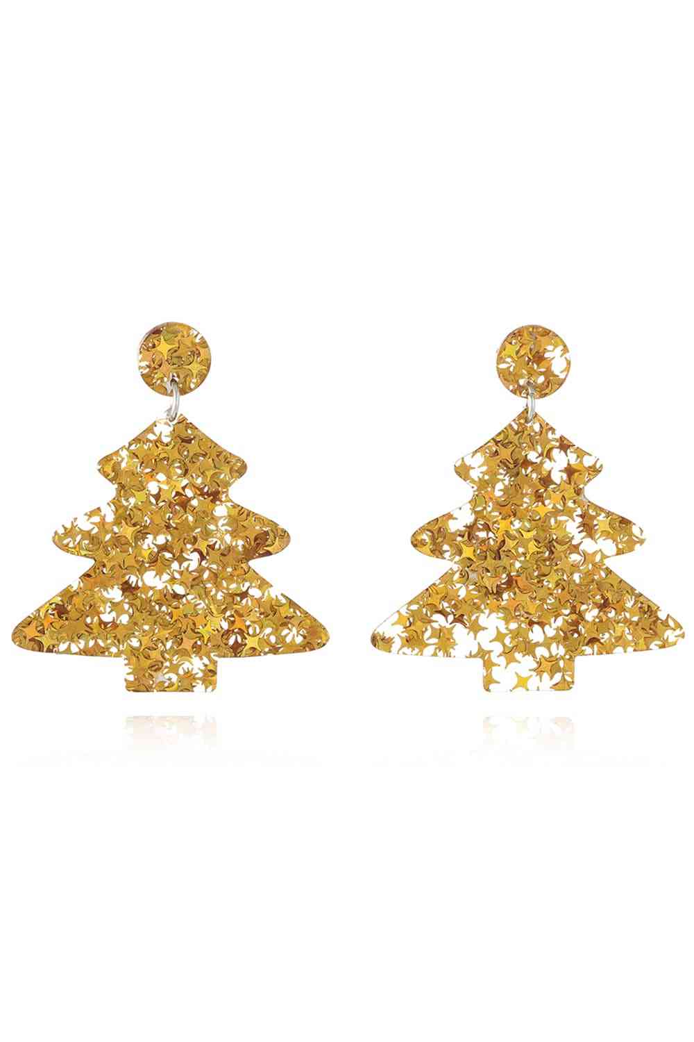 Christmas Tree Acrylic Earrings | Sugarz Chique Boutique