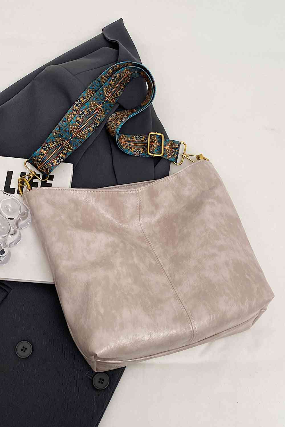 Adored PU Leather Shoulder Bag | Sugarz Chique Boutique