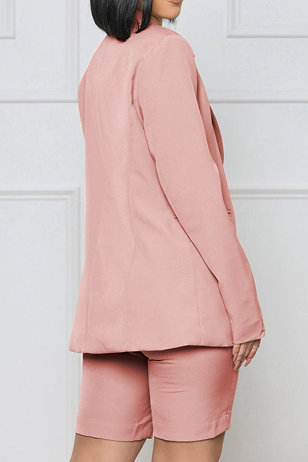 Long Sleeve Blazer and Shorts Set | Sugarz Chique Boutique