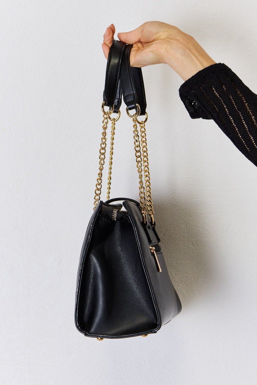 David Jones Quilted PU Leather Handbag | Sugarz Chique Boutique
